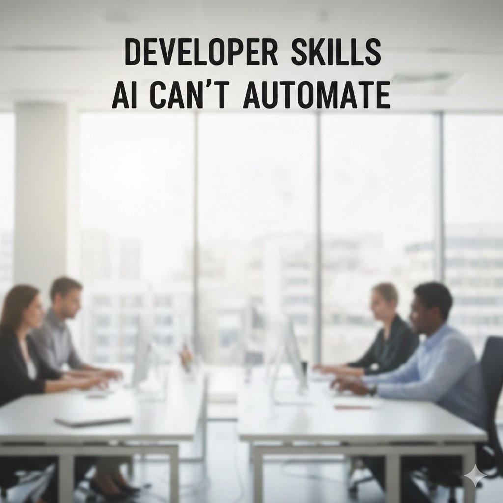 developer skills ai can't automate