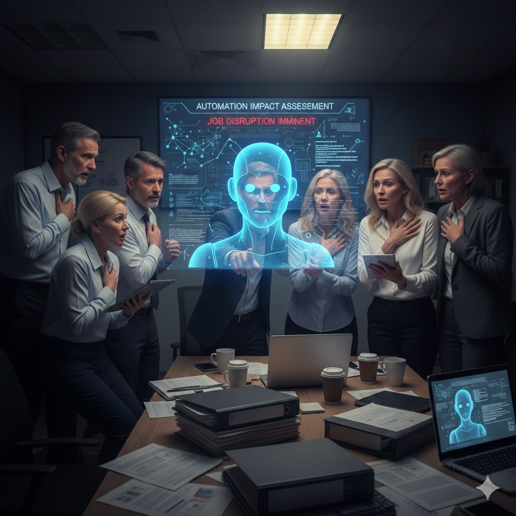 middle managers afraid of AI