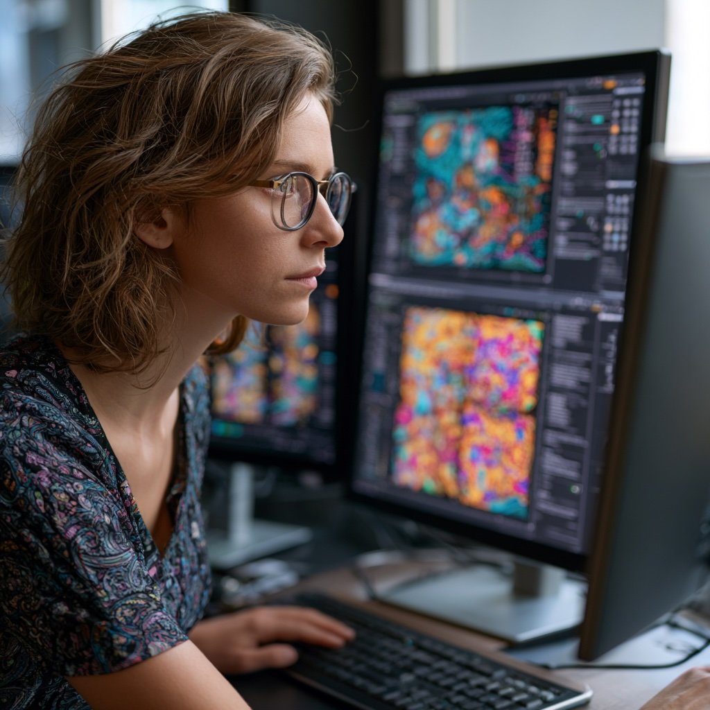 deep learning engineer woman