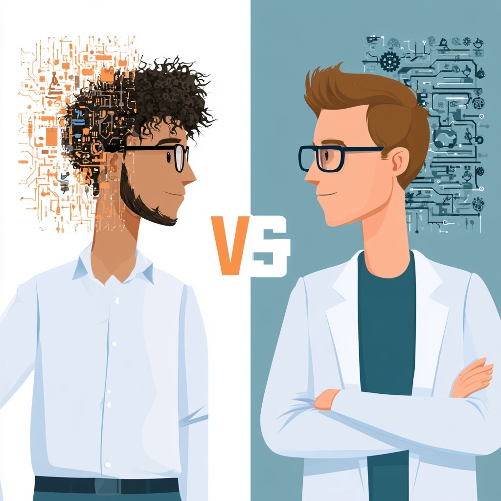 machine learning engineer vs data scientist